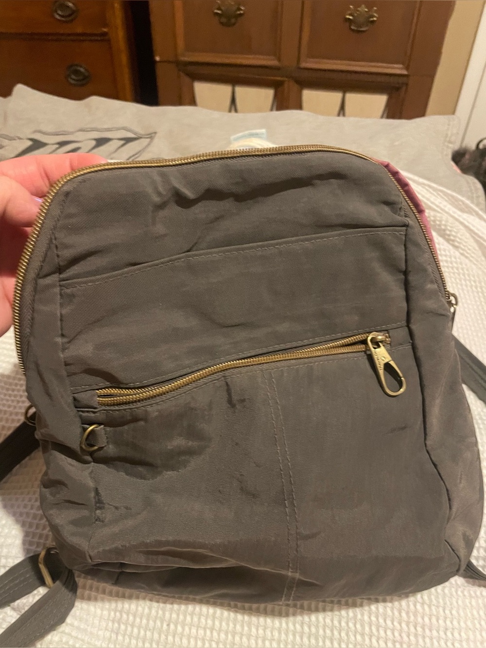 Travelon secure closure backpack